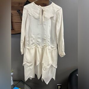 Antique Child’s Handsewn Confirmation Dress from 1930s